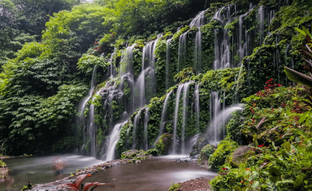 About Banyu Wana Amertha Waterfalls